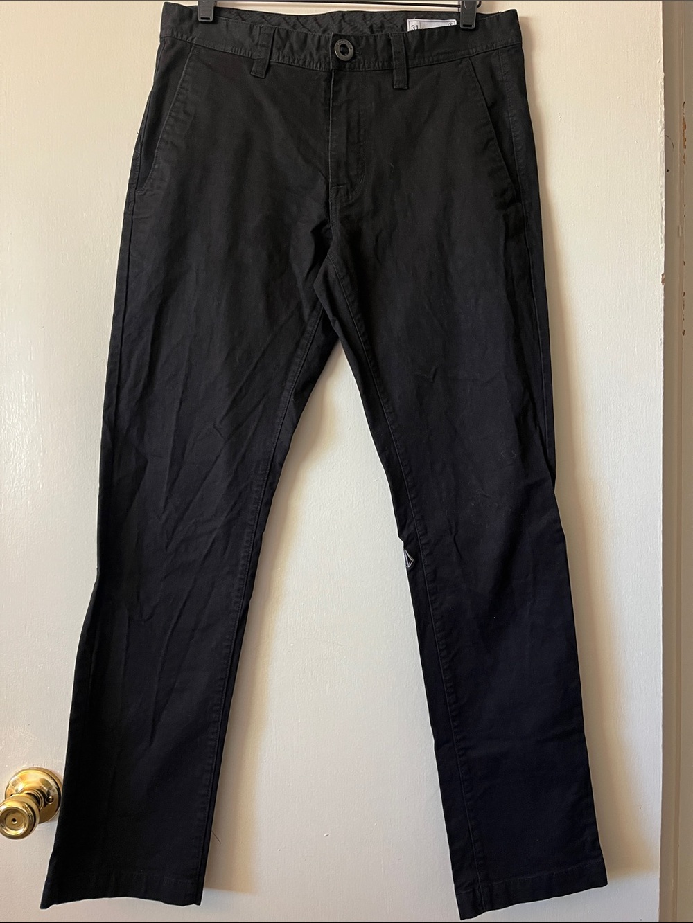 Volcom Men's Black Chinos